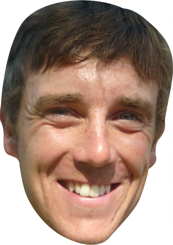 Tommy Fleetwood GOLF 2018 Celebrity Face Mask Fancy Dress Cardboard Costume Mask
