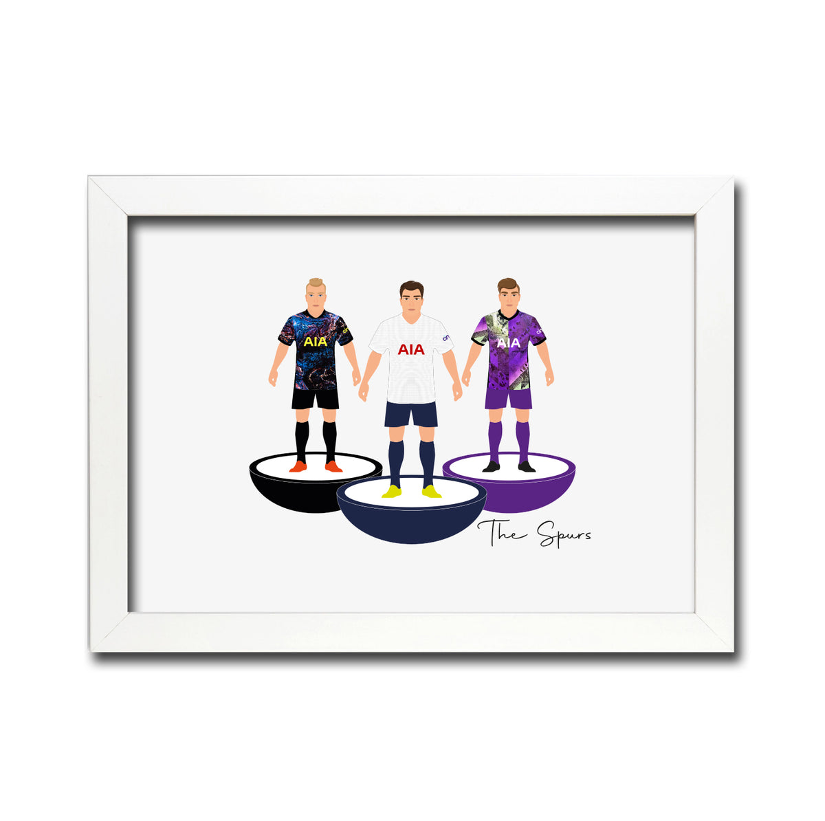 Tottenham Football Club gift - Tiny Men Big Balls Poster