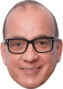 Touker Suleyman- Dragon's Den Celebrity Face Mask Fancy Dress Cardboard Costume Mask