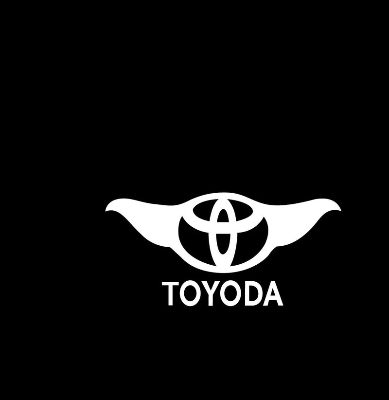 Toyoda Novelty Vinyl Car Sticker
