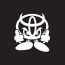 Toyota Devil 2 Novelty Vinyl Car Sticker