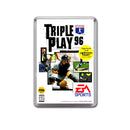 Triple Play 96 Game Style Inspired Sega Megadrive Retro Video Gaming Magnet