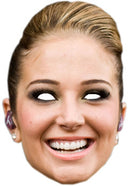 Tulisa X Factor Face Mask Celebrity Face Mask Fancy Dress Cardboard Costume Mask