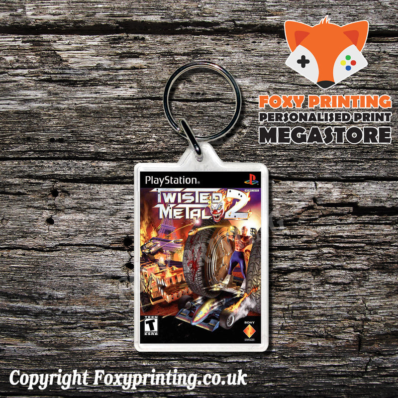 Twisted Metal 2 - PS1 Playstation 1 Game Inspired Retro Gaming Magnet