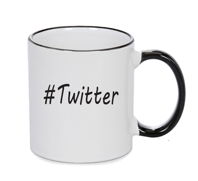 Personalised Your CUSTOM Name Twitter Printed Mug