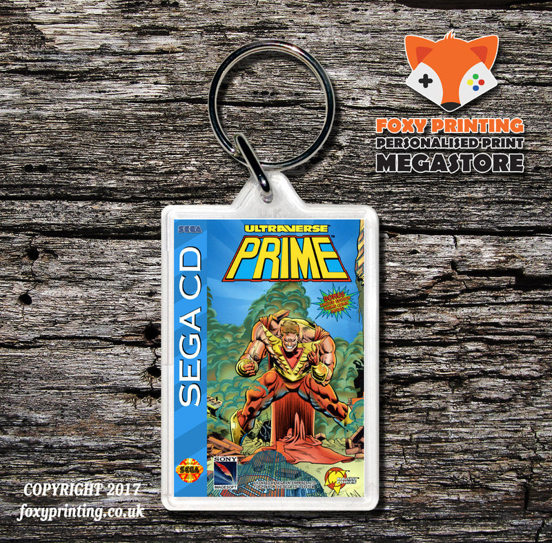 Ultraverse Prime Game Inspired Retro Gaming Keyring