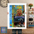 Brutal Paws Of Fury Sega Sega Mega CD Inspired Retro Gaming Poster A4 A3 A2 Or A1