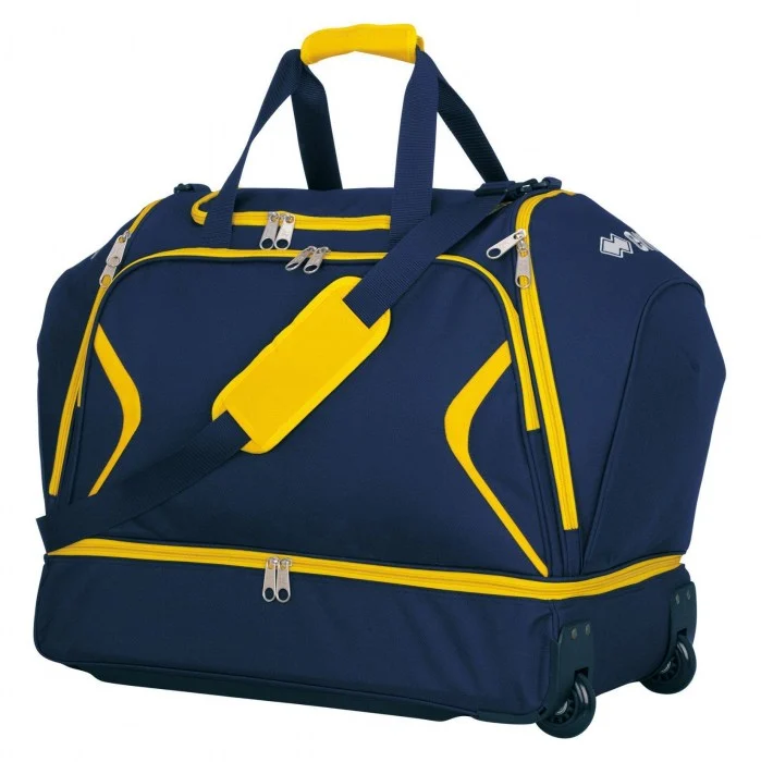 ERREA LUTHER TROLLEY BAG NAVY AND YELLOW RRP £78.00 OUR PRICE £45
