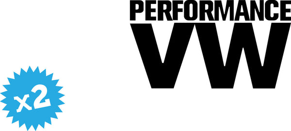 VW Performance Novelty Vinyl Car Sticker
