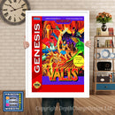Valis 2 - Sega Megadrive Inspired Retro Gaming Poster A4 A3 A2 Or A1