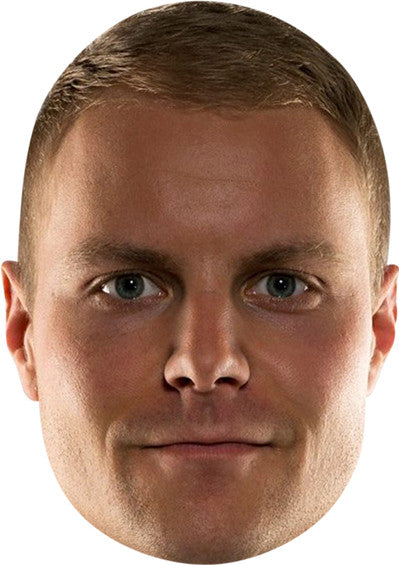Valtteri Bottas Face Mask – Fancy Dress Cardboard Costume Mask