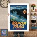 Vapor Trail - Sega Megadrive Inspired Retro Gaming Poster A4 A3 A2 Or A1