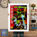 Vector Man2 - Sega Megadrive Inspired Retro Gaming Poster A4 A3 A2 Or A1