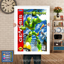 Vector Man - Sega Megadrive Inspired Retro Gaming Poster A4 A3 A2 Or A1