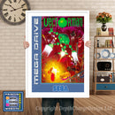 Vector Man Eu - Sega Megadrive Inspired Retro Gaming Poster A4 A3 A2 Or A1
