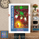 Vectorman Pal - Sega Megadrive Inspired Retro Gaming Poster A4 A3 A2 Or A1