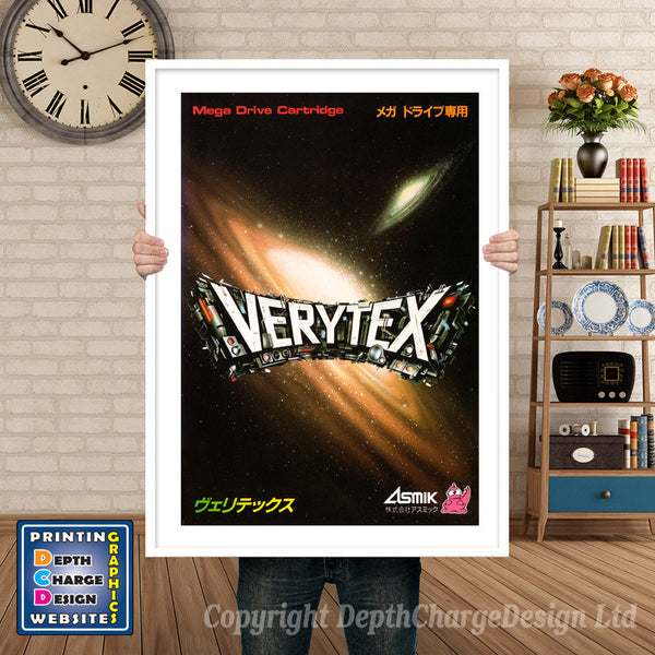 Verytex Jp - Sega Megadrive Inspired Retro Gaming Poster