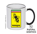 Vespa Personalised Printed Mug