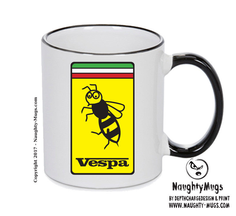 Vespa Personalised Printed Mug