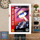 Viewpoint - Sega Megadrive Inspired Retro Gaming Poster A4 A3 A2 Or A1