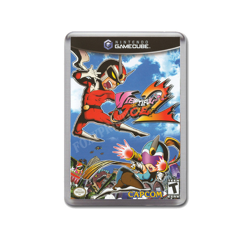 View Tiful Joe 2 Style Inspired Game Gamecube Retro Video Gaming Magnet