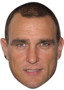 Vinnie Jones FOOTBALL 2018 Celebrity Face Mask Fancy Dress Cardboard Costume Mask