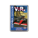 Virtua Racing Pal Game Style Inspired Sega Megadrive Retro Video Gaming Magnet