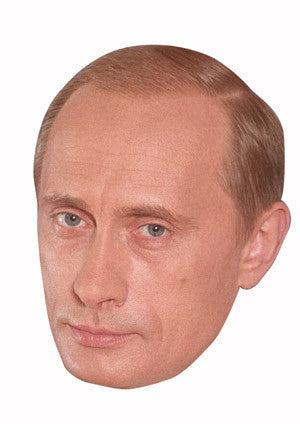 Vladimir Putin Politician Celebrity Face Mask Fancy Dress Cardboard Costume Mask