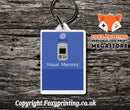 Vmu Eu - Sega Dreamcast Game Keyring