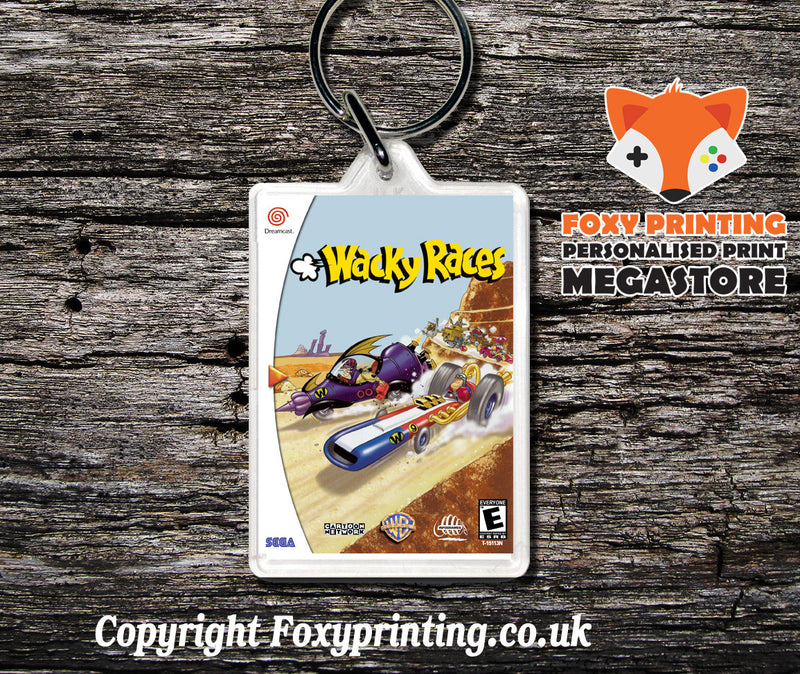 Wackyraces - Sega Dreamcast Game Keyring