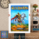 War Song - Sega Megadrive Inspired Retro Gaming Poster A4 A3 A2 Or A1