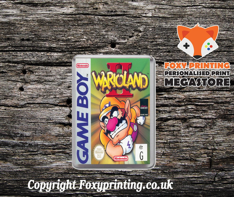 Wario Land Ii Retro Gaming Magnet