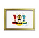 Watford Football Club gift - Tiny Men Big Balls Poster