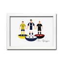 West Brom Football Club gift - Tiny Men Big Balls Poster