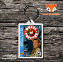 Wheel Of Fortune Game Inspired Retro Gaming Keyring