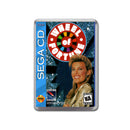 Wheel Of Fortune Sega Mega CD Game Inspired Retro Gaming Magnet