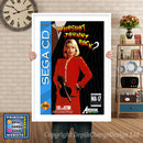 Championship Soccer 94 Sega Sega Mega CD Inspired Retro Gaming Poster A4 A3 A2 Or A1