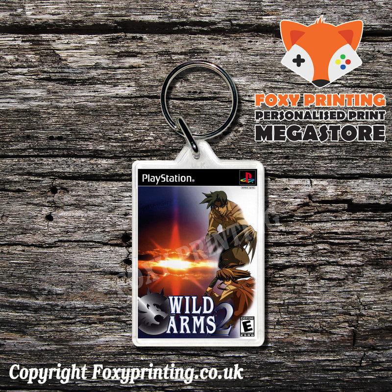 Wild Arms2 - PS1 Playstation 1 Game Inspired Retro Gaming Magnet