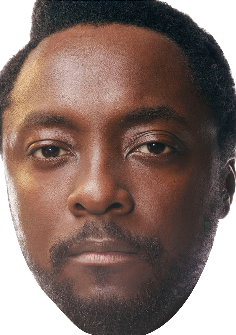 Will I Am 2020 Music Dress Cardboard Celebrity Party Face Mask