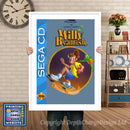 Chuck Rock 3 Sega Sega Mega CD Inspired Retro Gaming Poster A4 A3 A2 Or A1