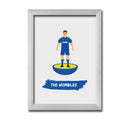 Wimbledon Football Club gift - The Wombles - Tiny Men Big Balls Poster