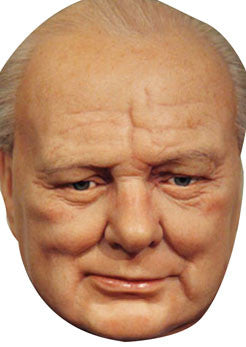 Winston Churchill Face Mask – Fancy Dress Cardboard Costume Mask