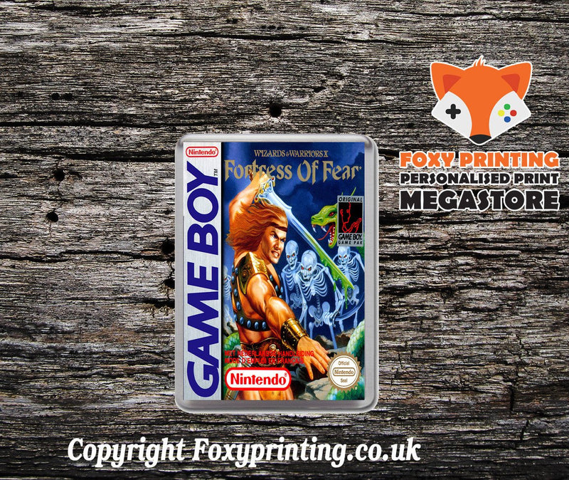 Wizards And Warriors X Fortress Of Fear Au Retro Gaming Magnet