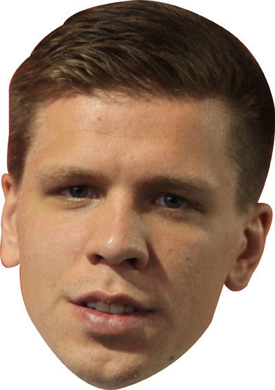 Wojciech Szczesny Celebrity Face Mask Fancy Dress Cardboard Costume Mask