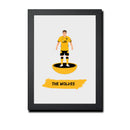 Wolves Football Club gift - The Wolves - Tiny Men Big Balls Poster