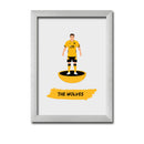 Wolves Football Club gift - The Wolves - Tiny Men Big Balls Poster
