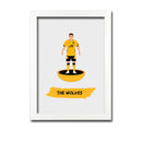 Wolves Football Club gift - The Wolves - Tiny Men Big Balls Poster