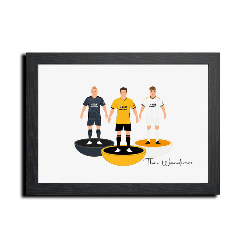 Wolves Football Club gift - Tiny Men Big Balls Poster