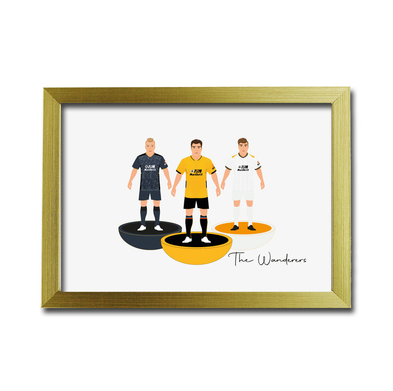 Wolves Football Club gift - Tiny Men Big Balls Poster