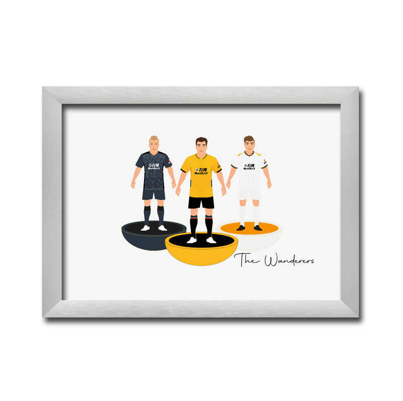 Wolves Football Club gift - Tiny Men Big Balls Poster